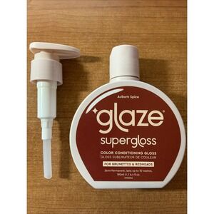 Glaze Conditioning Gloss - Tinted Moisturizer for Vibrant Red/Auburn Hair 6.4Oz